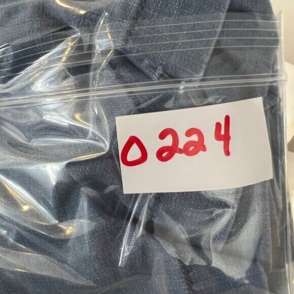 American Eagle AE Women's Size 2 Blue Flowing Above Knee Mini Skirt Shambray Y2K - Picture 12 of 12